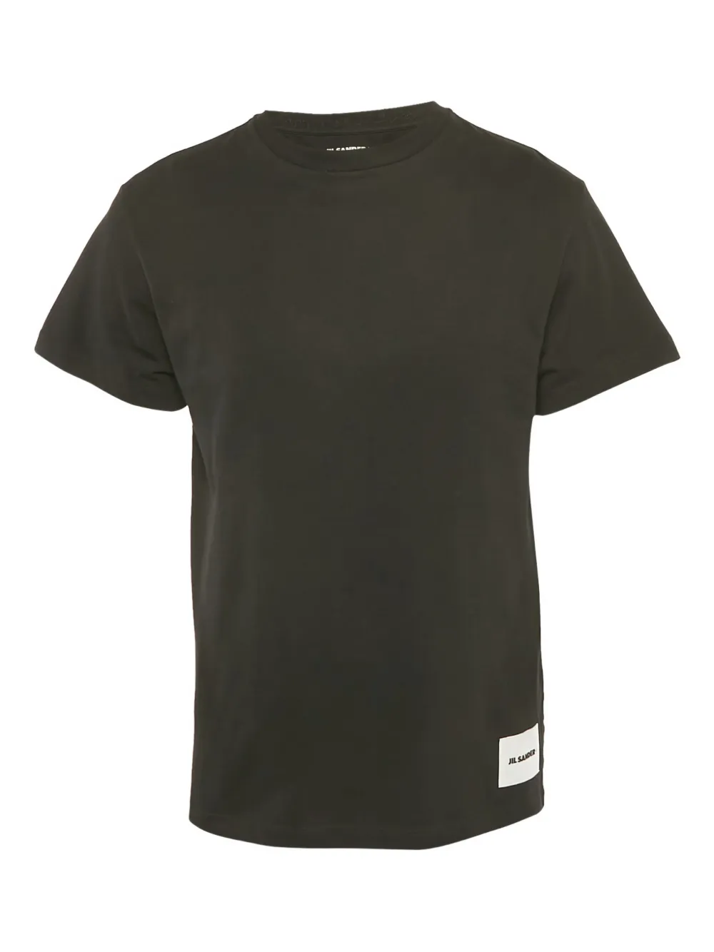 Jil Sander Pre-Owned playera con logo estampado | negro | Image 1