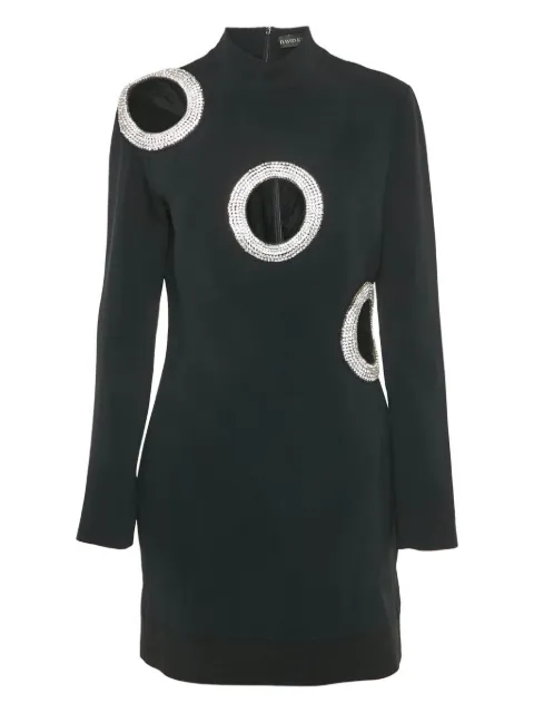 David Koma cut-out embellishment mini dress