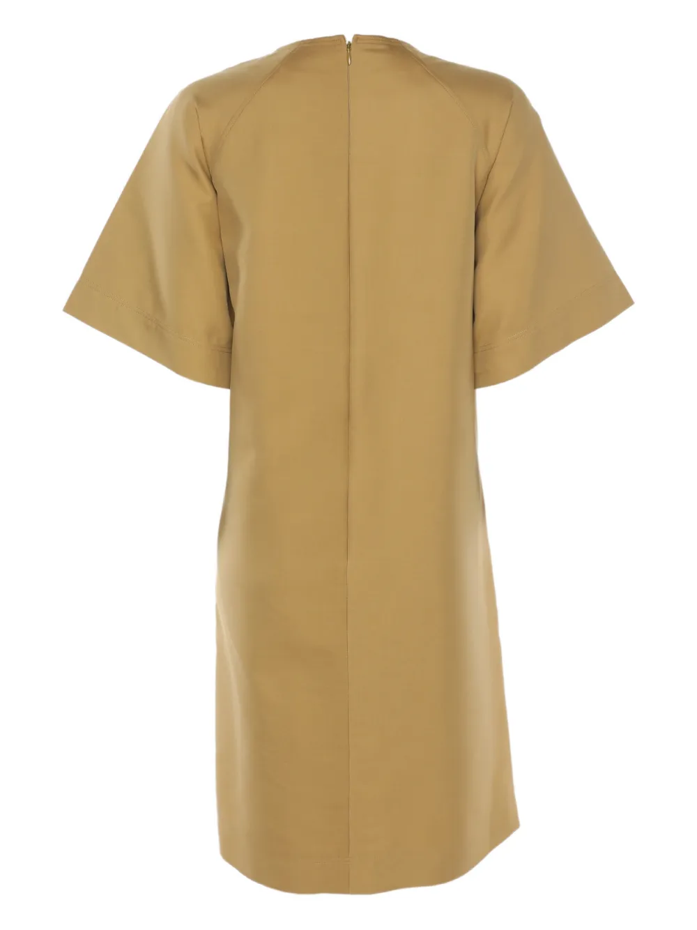 Pre-owned Celine Button Midi Dress In Neutral