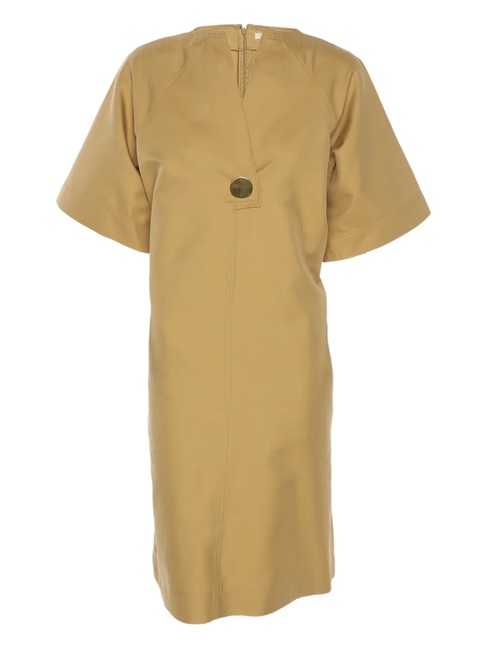 Celine Pre-Owned button midi dress - Toni neutri