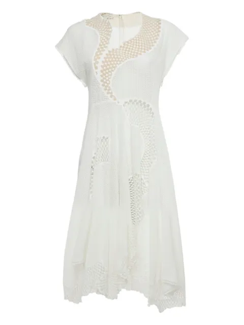 Stella McCartney Pre-Owned vestido midi a capas con diseño asimétrico