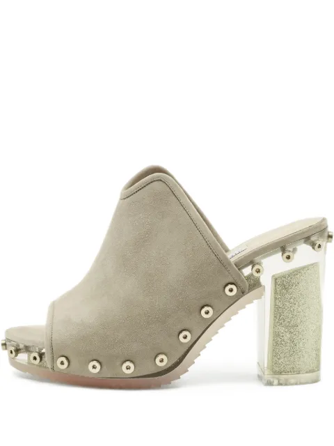 Jimmy Choo Pre-Owned sandales en daim à talon