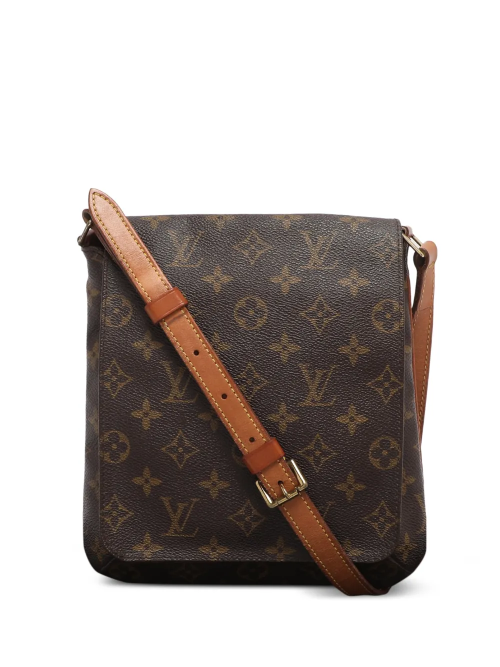 Louis Vuitton Pre-Owned Musette Salsa Monogram coated-canvas cross body bag - Marrone