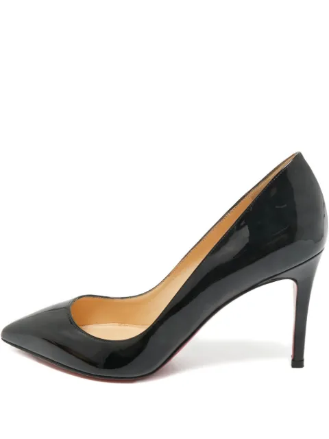 Christian Louboutin Pre-Owned  Pigalle pointed-toe patent leather pumps