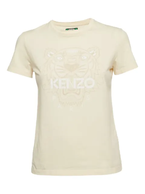 Kenzo Pre-Owned tiger-motif cotton T-shirt