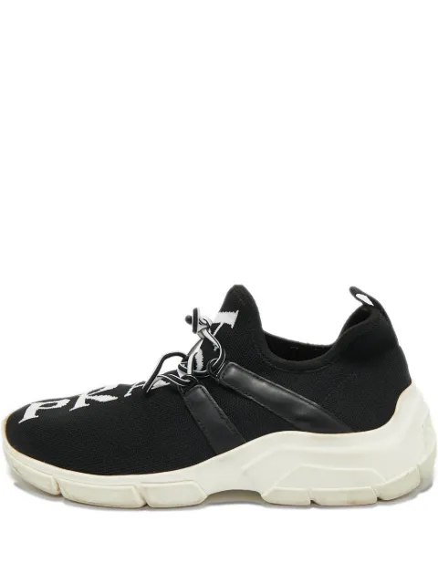 Prada Pre-Owned lace-up fastening sneakers