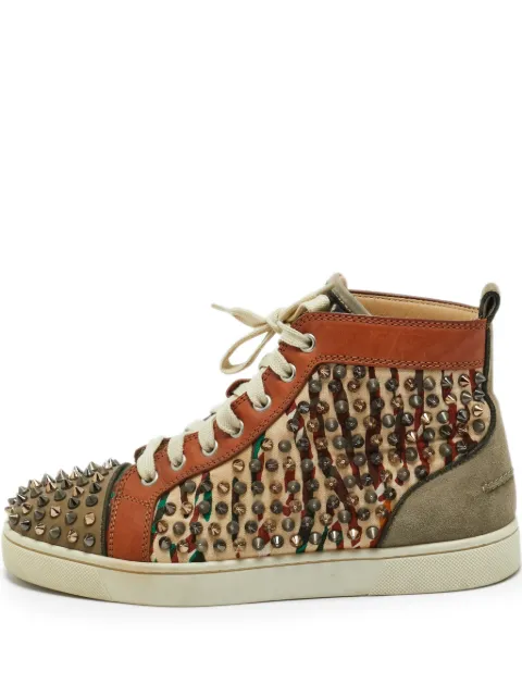 Christian Louboutin Pre-Owned Louis spikes high-top sneakers