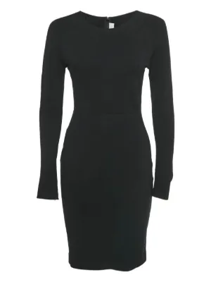 Proenza Schouler Textured Knit Dress | Black | FARFETCH BN