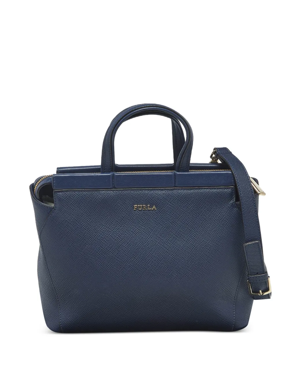 Furla Borsa a tracolla Talia piccola in pelle - Blu