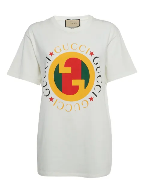 Gucci Pre-Owned playera con estampado GG entrelazado