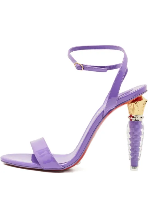 Christian Louboutin Pre-Owned Lipgloss sculpted-heel sandals