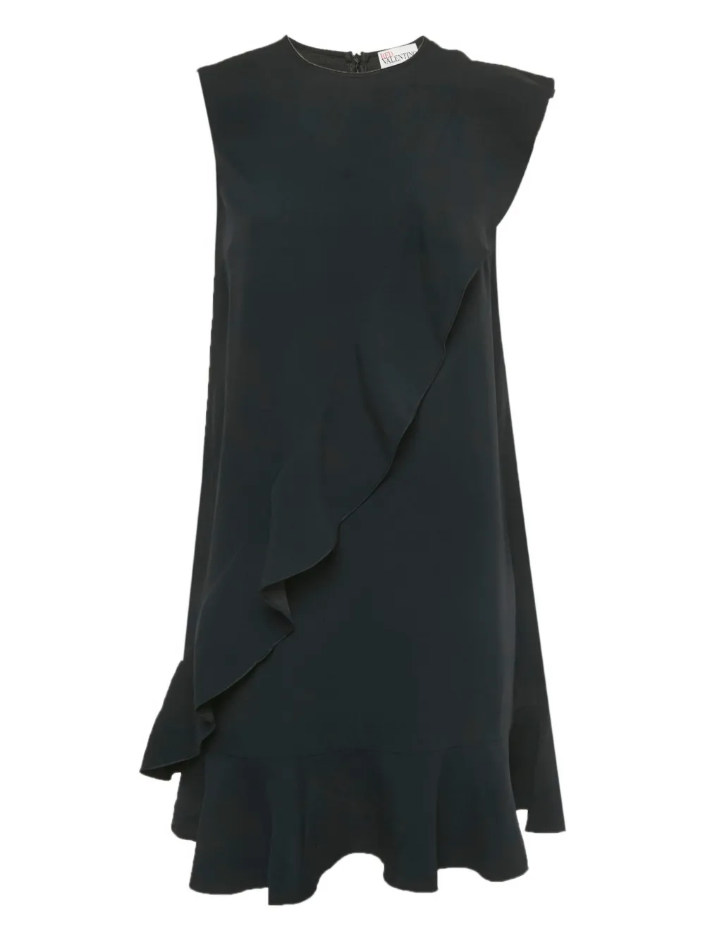 Valentino Pre-Owned flounced mini dress - Black