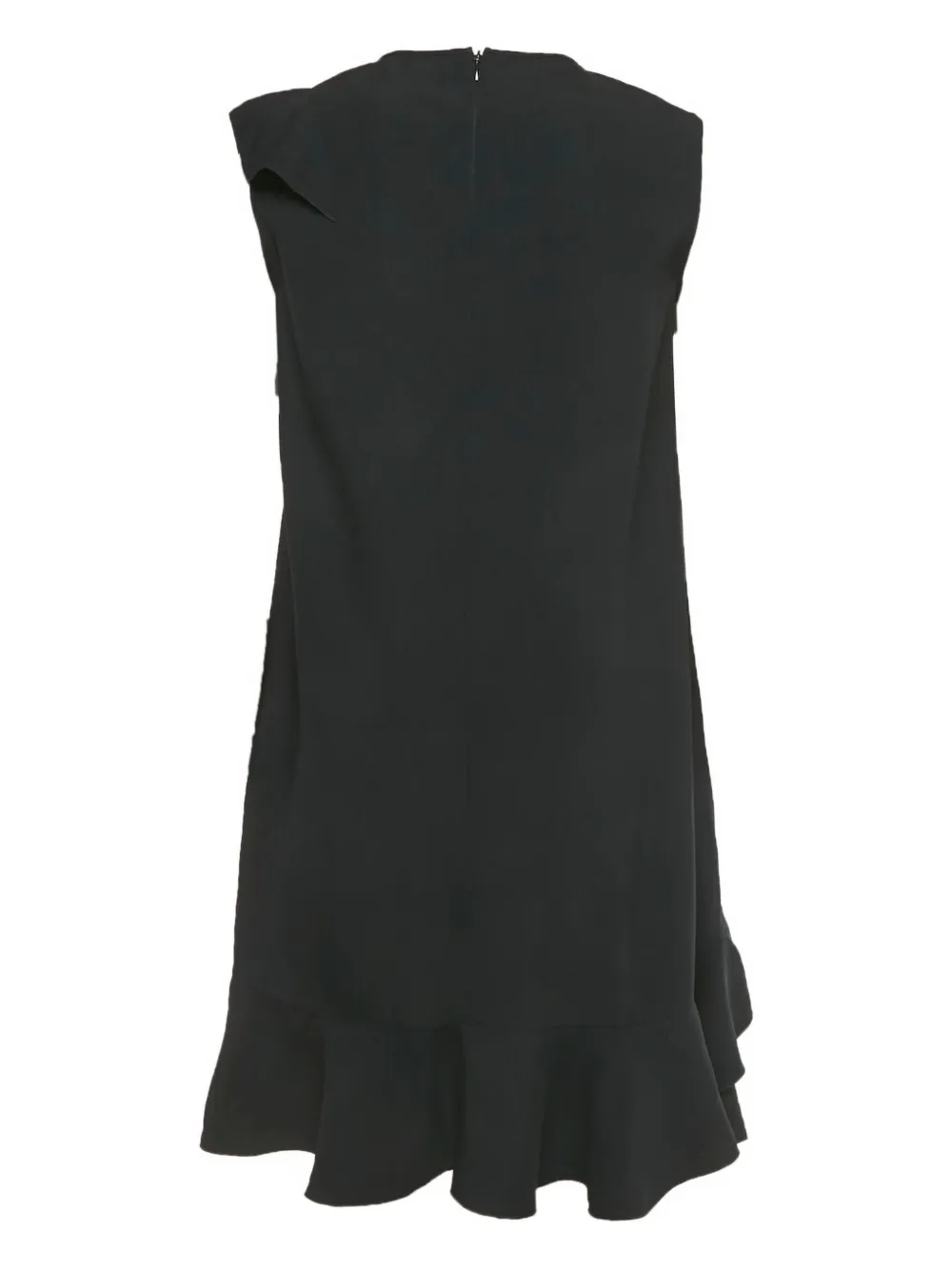 Valentino Pre-Owned flounced mini dress - Zwart