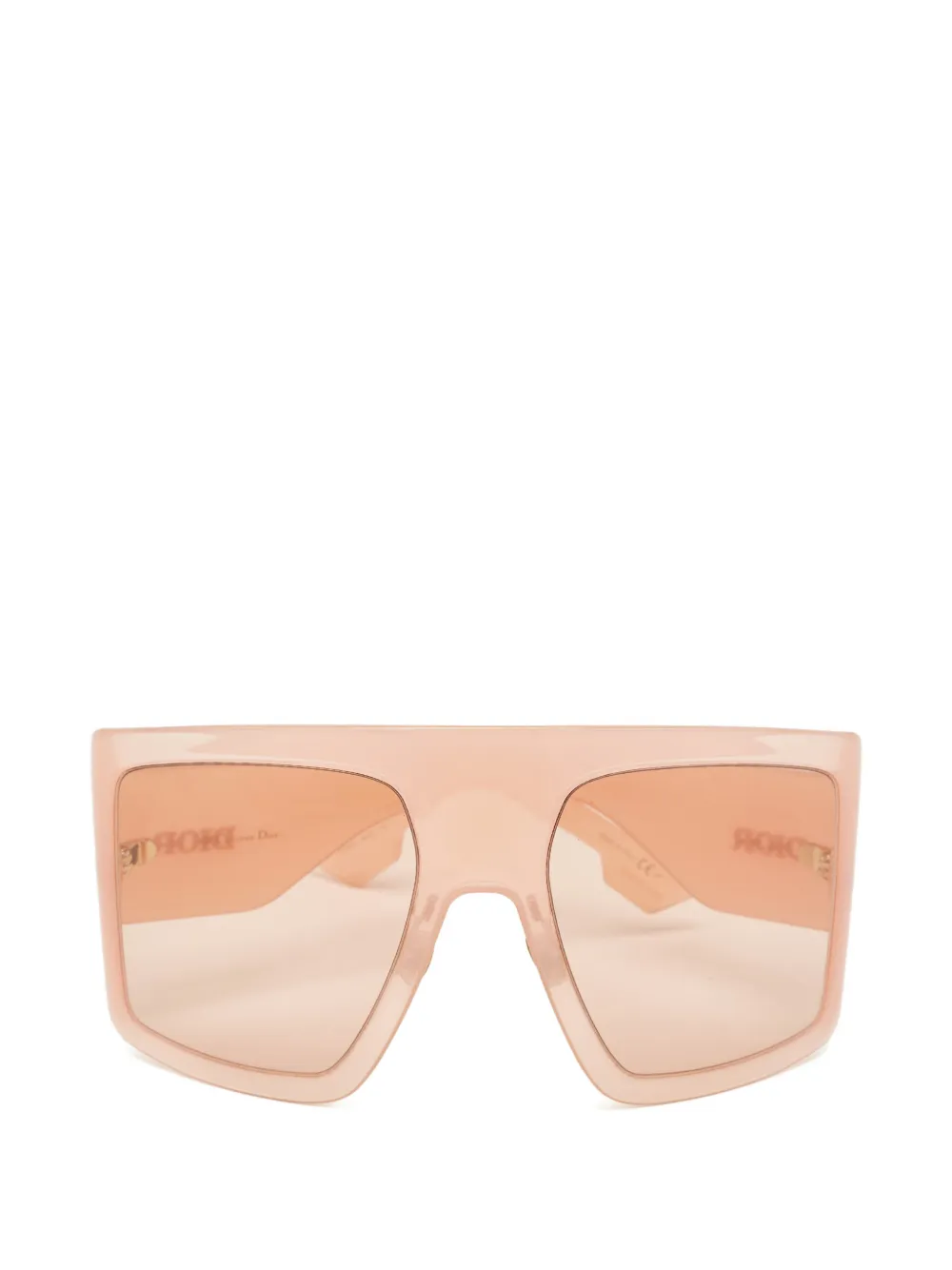 Christian Dior Pre-Owned Shield sunglasses - Rosa
