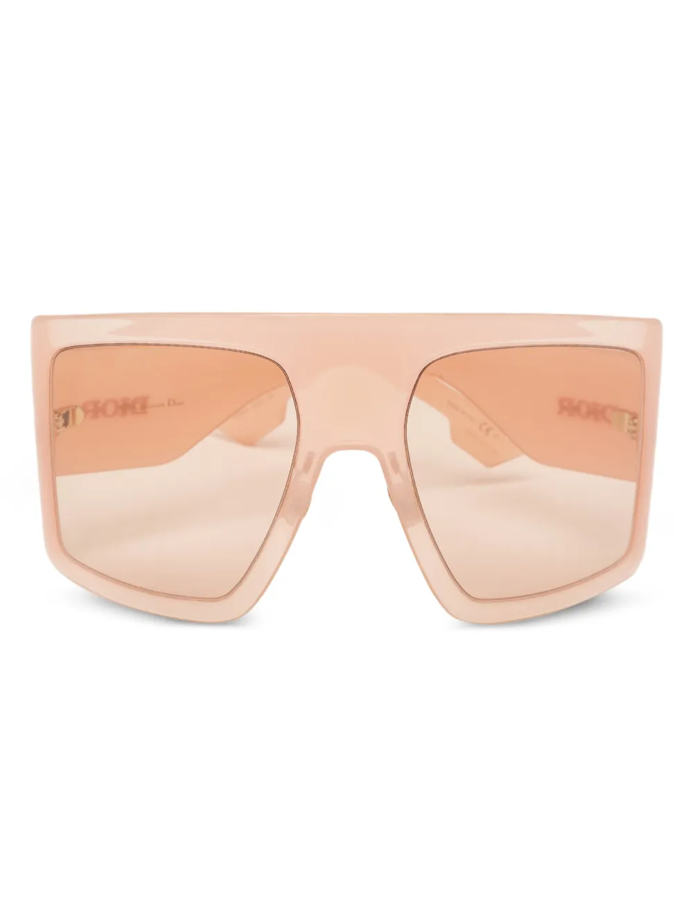 Christian Dior Pre-Owned Shield sunglasses - Rosa