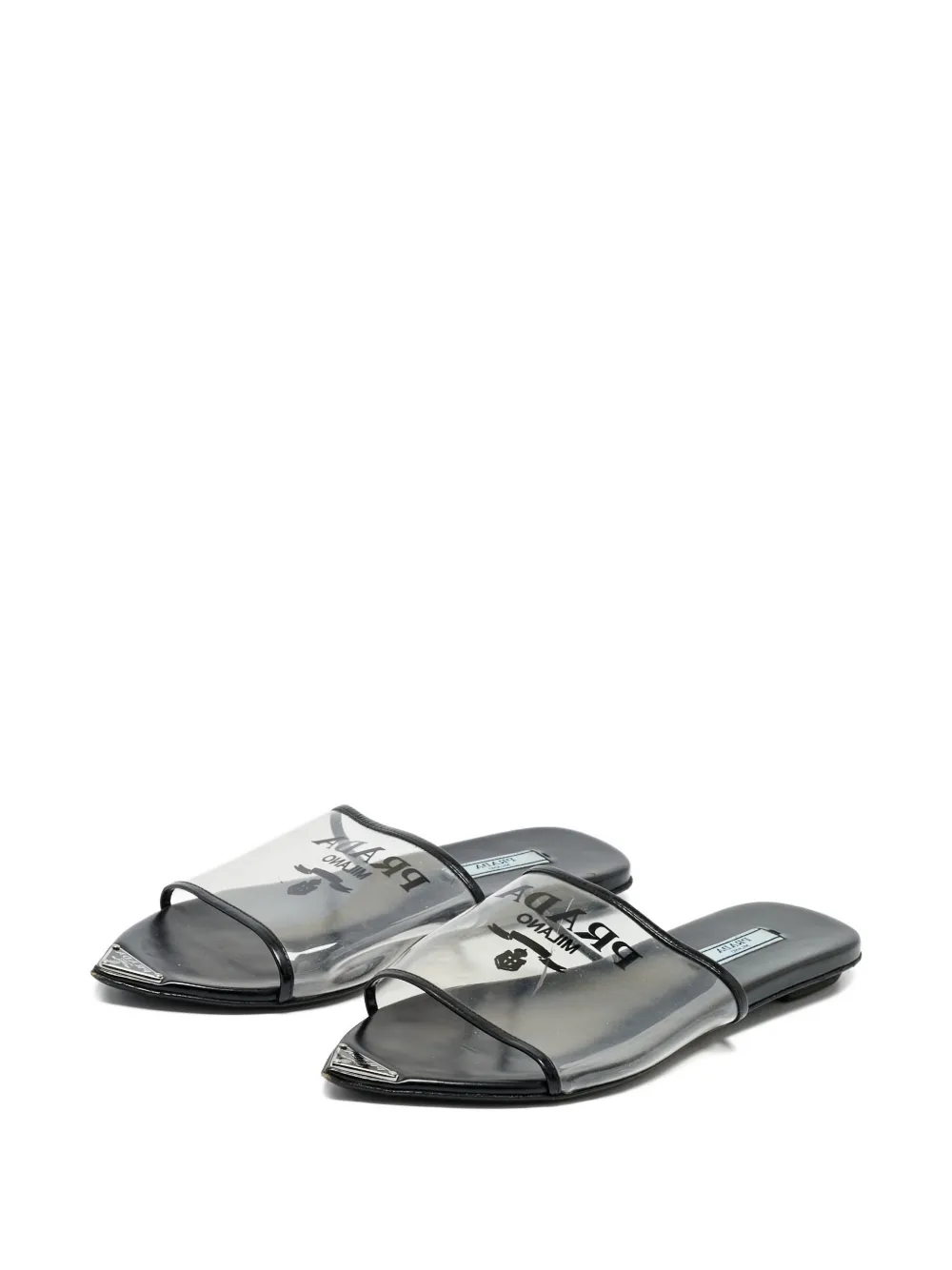 Prada Pre-Owned transparent slides - Wit