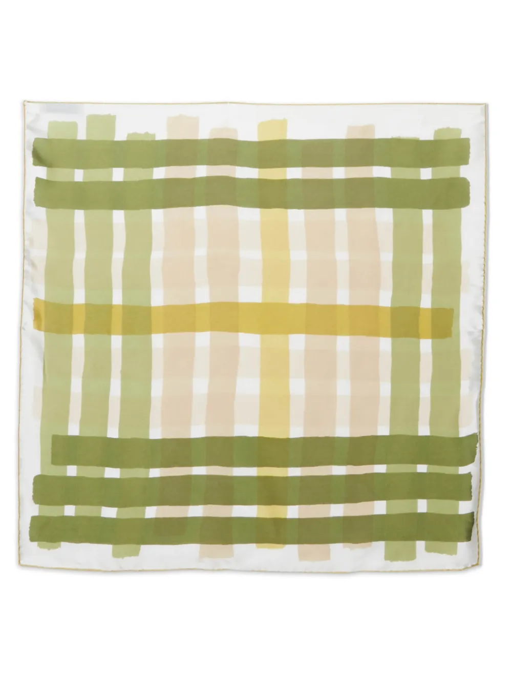Burberry Pre-Owned Sciarpa a quadri - Verde