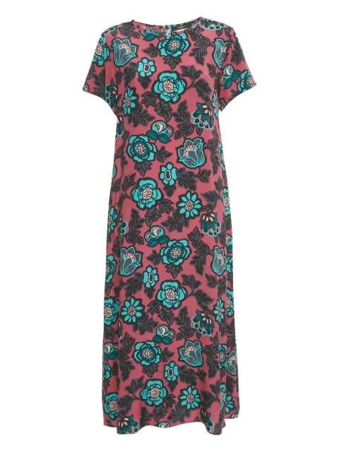 Weekend Max Mara Aral flowing floral silk midi dress