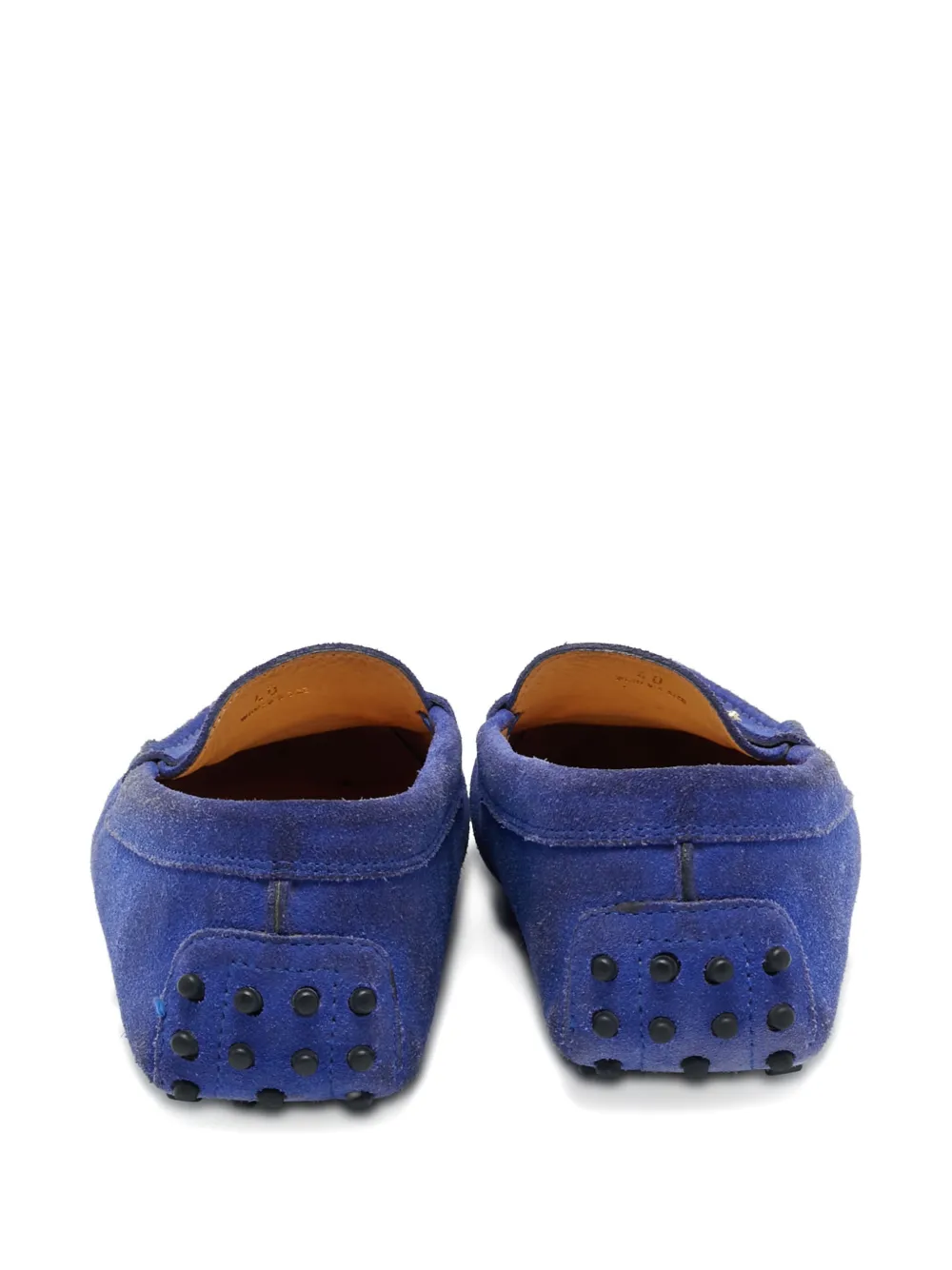Tod's Vintage suede loafers - Blauw