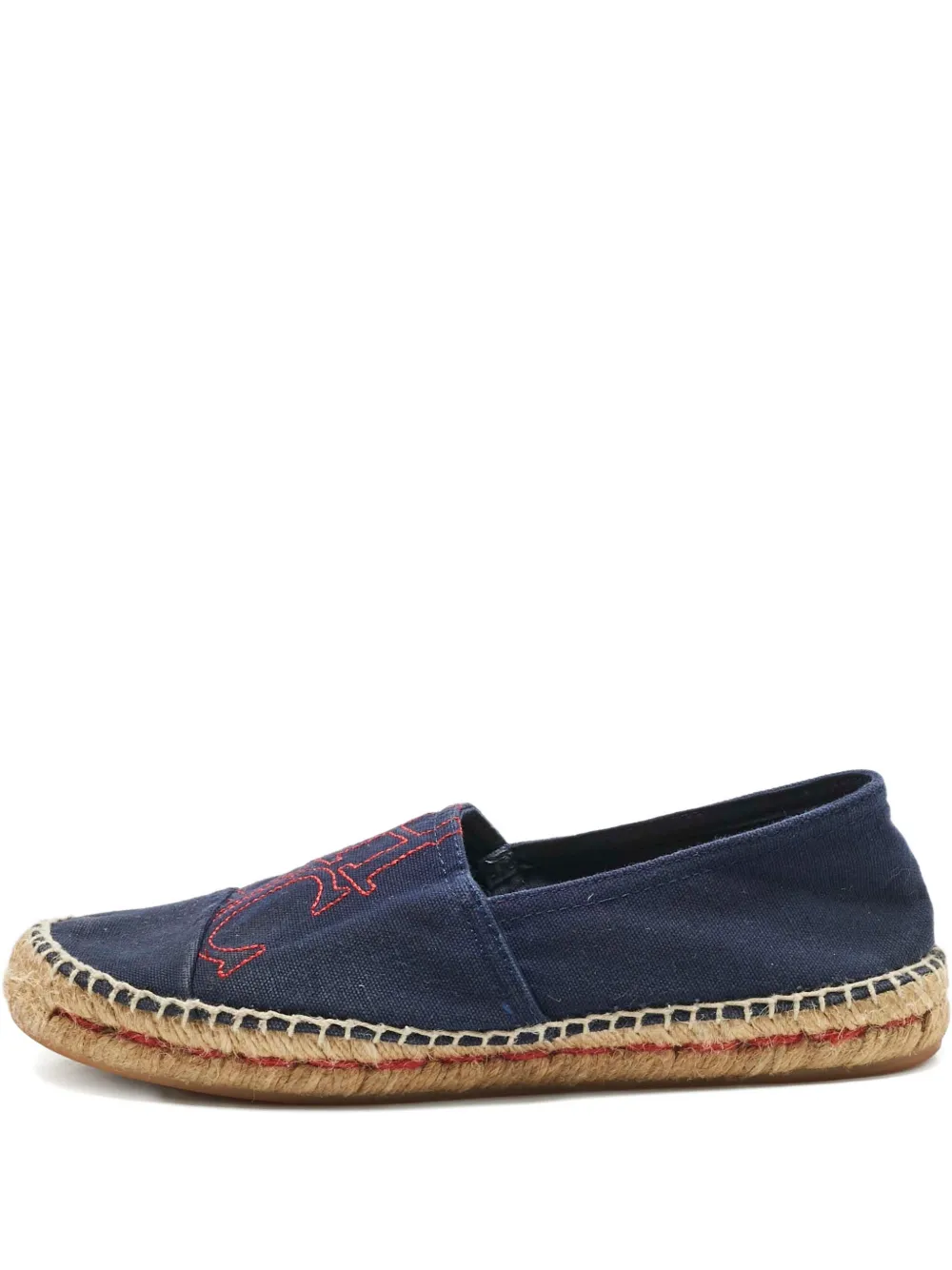 Carolina Herrera Vintage round-toe espadrilles - Blau