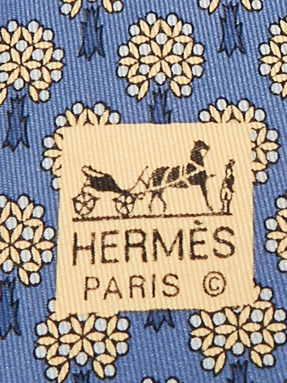 Hermès Pre-Owned silk tree-print tie | Image 2