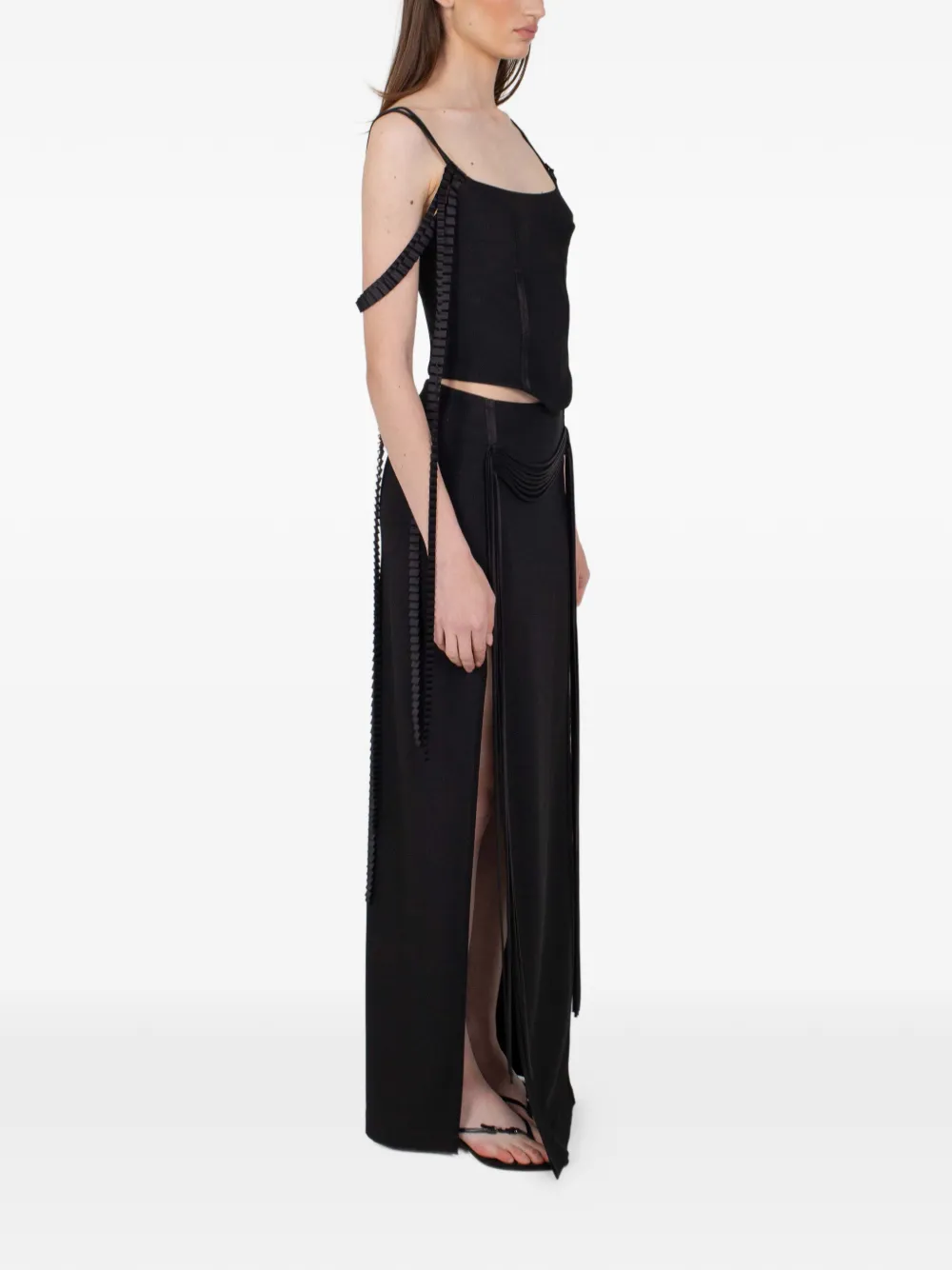 Arhi Draped Maxi Skirt