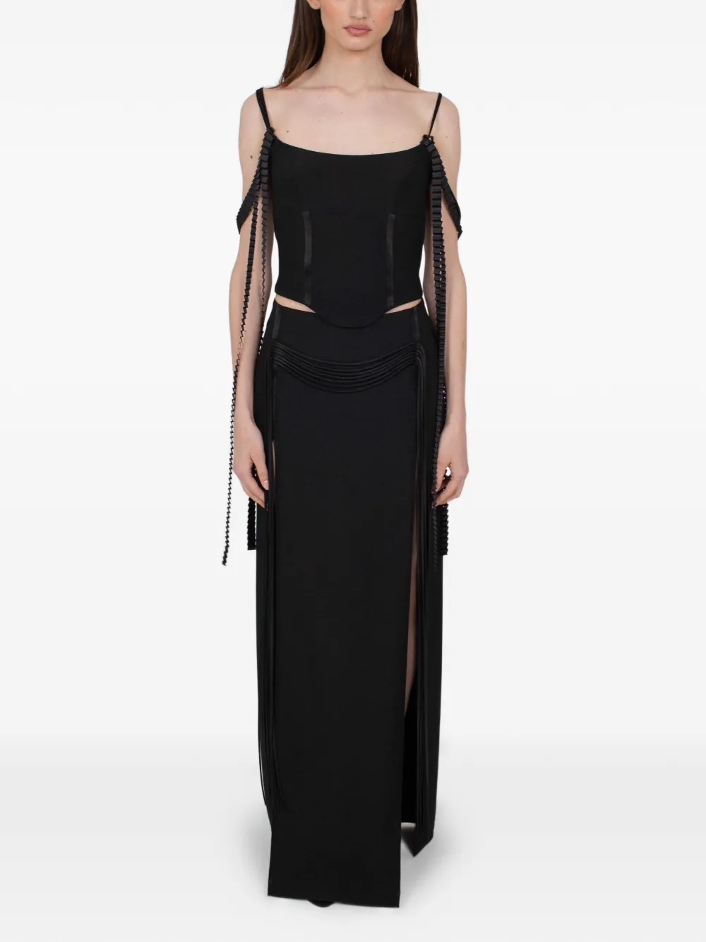 RXQUETTE Drapierter Arhi Maxirock | Asymmetrische Röcke & Wickelröcke | Image 2