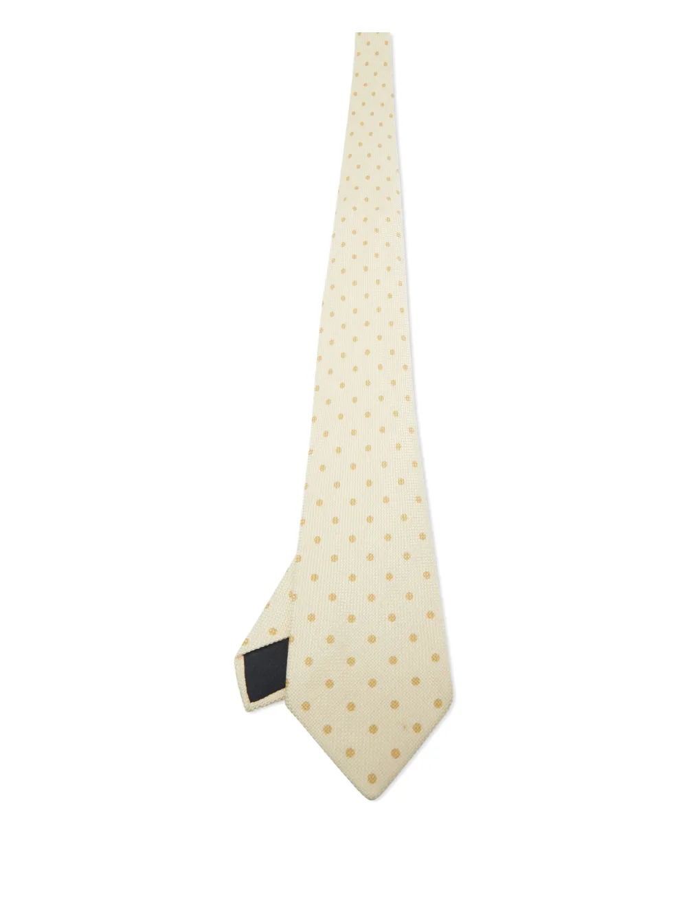 Hermès Pre-Owned dots silk tie | Neutrals | Image 1