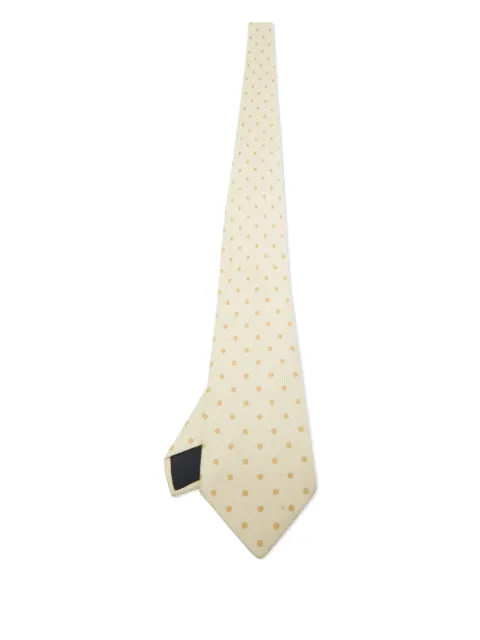 Hermès Pre-Owned dots silk tie
