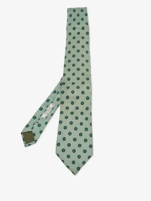 BOSS dot jacquard silk tie