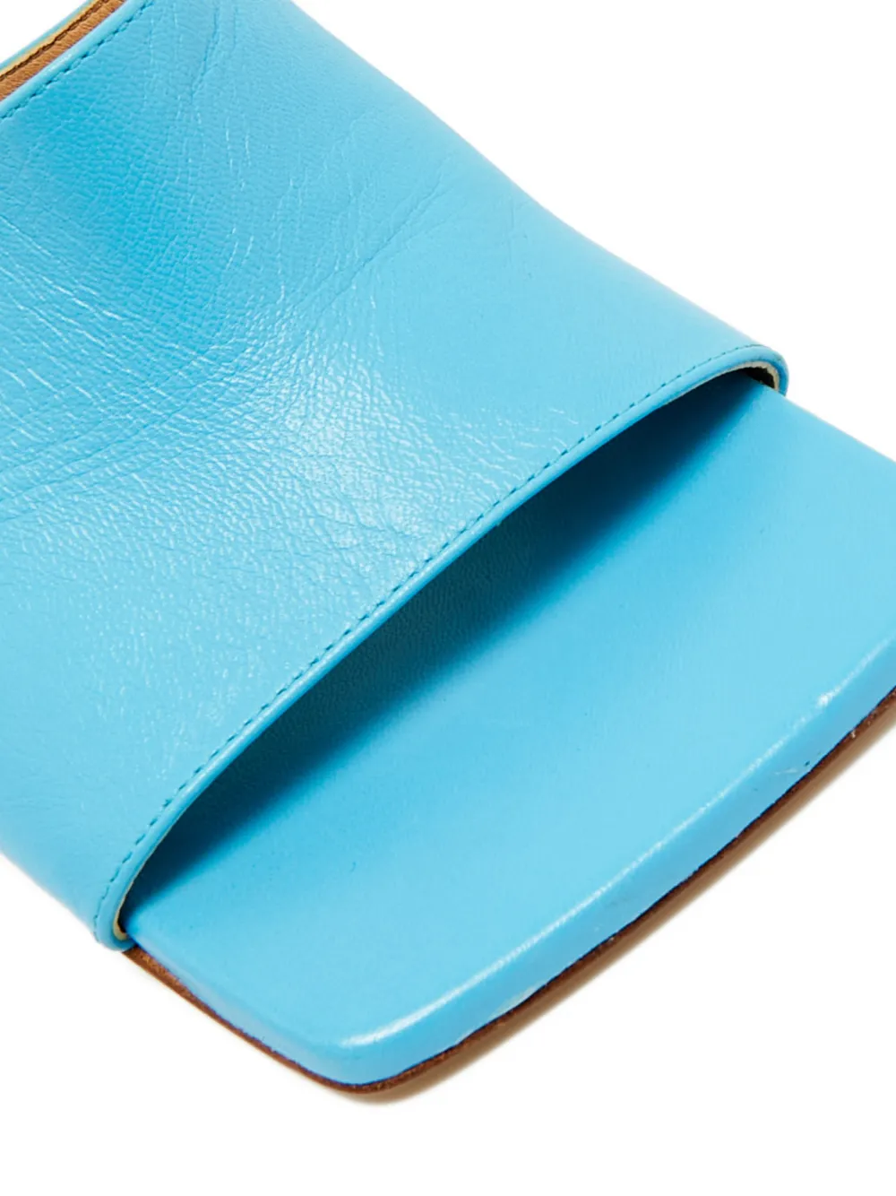 Bottega Veneta Pre-Owned stretch leather sandals - Blauw