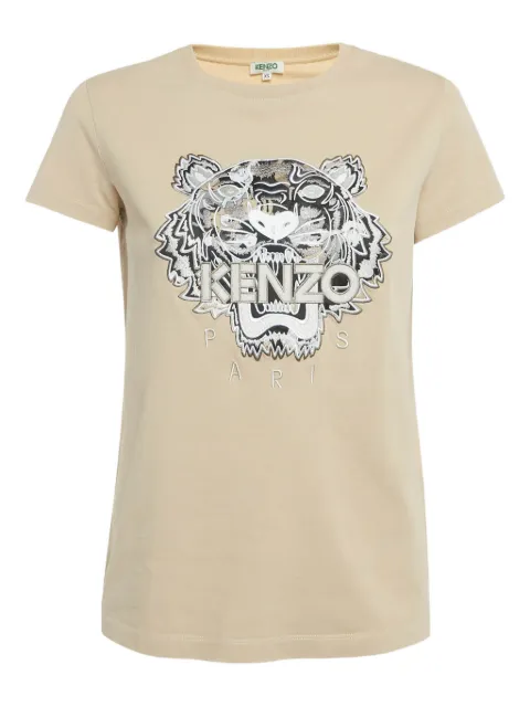 Kenzo Pre-Owned playera con tigre bordado