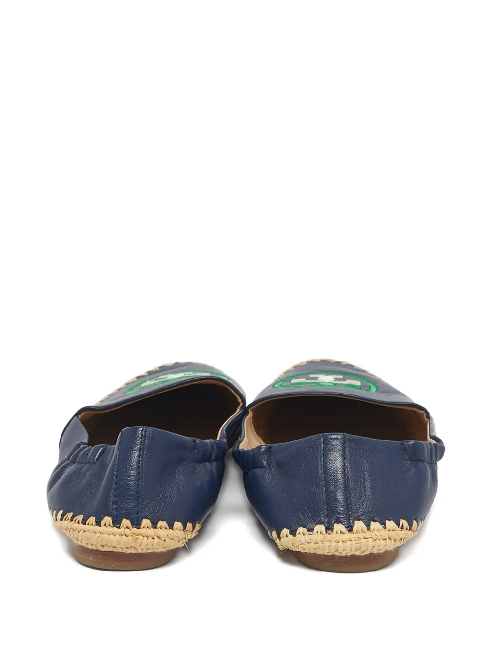 TORY BURCH Pre-owned Ines Logo-detail Espadrilles In Blue