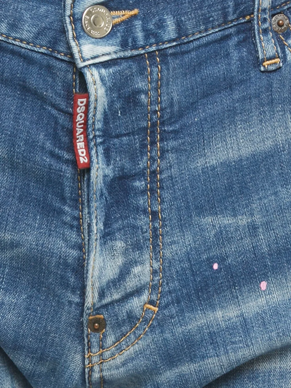 DSQUARED2 denim distressed trousers | Image 2
