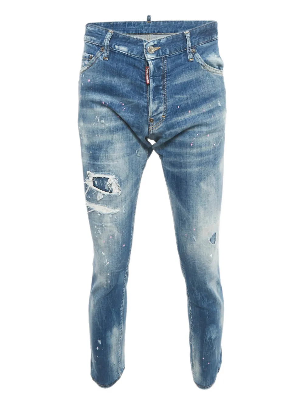 DSQUARED2 denim distressed trousers | Blue | Image 1