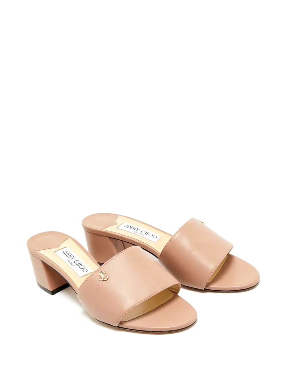 Jimmy Choo Pre-Owned Minea leather block heel sandals | Image 2