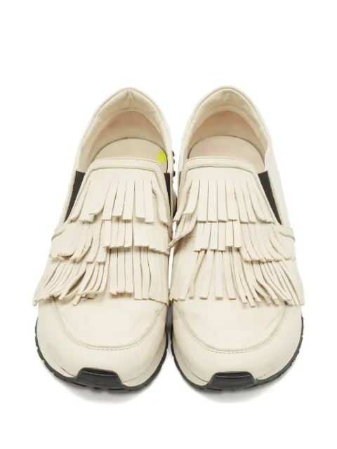 Tod's Vintage fringe slip-on sneakers