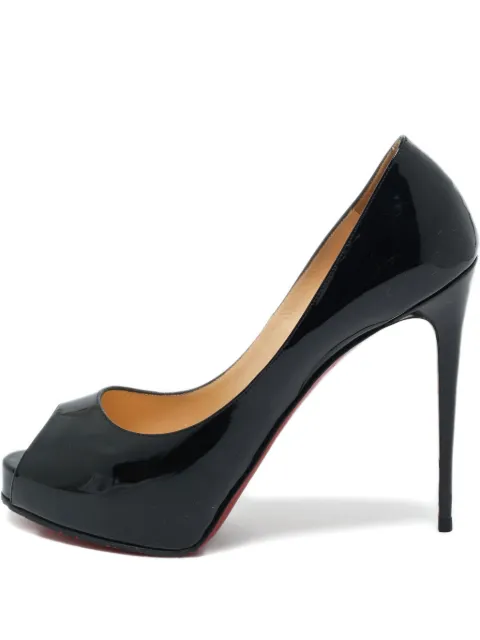 Christian Louboutin Pre-Owned Very Prive peep-toe pumps