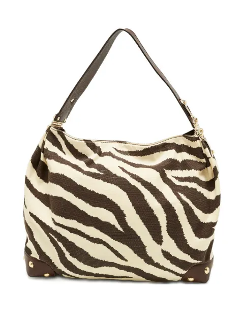 Michael Michael Kors zebra-pattern leather bag