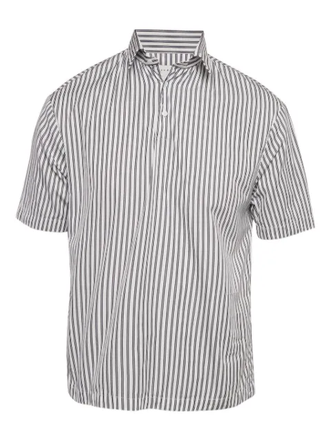SANDRO striped cotton shirt