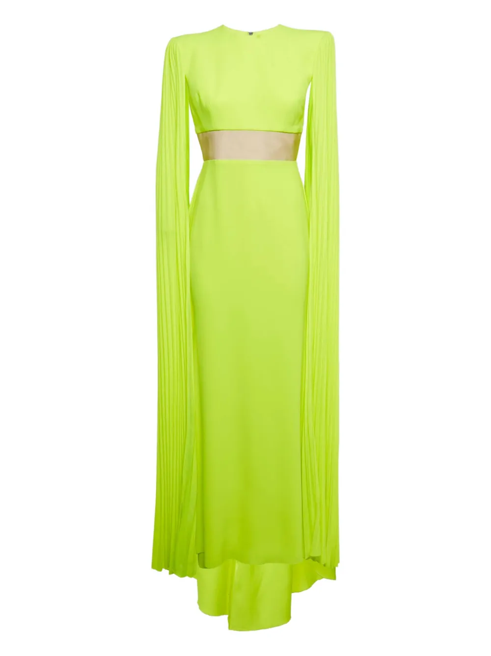 Alex Perry draped maxi dress - Verde