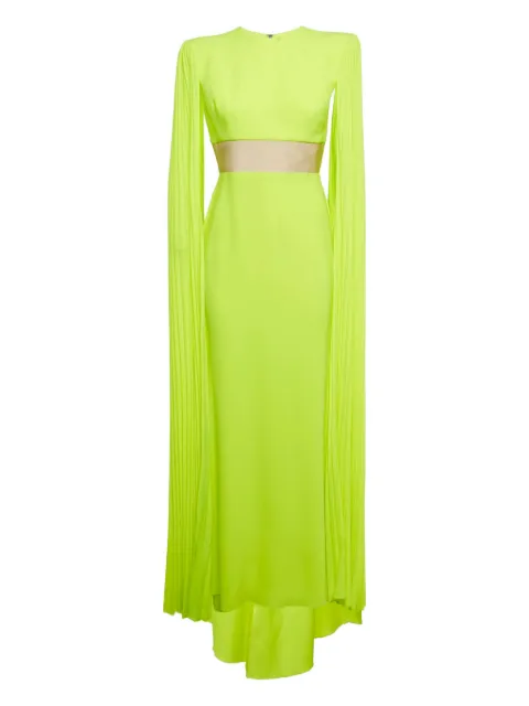 Alex Perry draped maxi dress