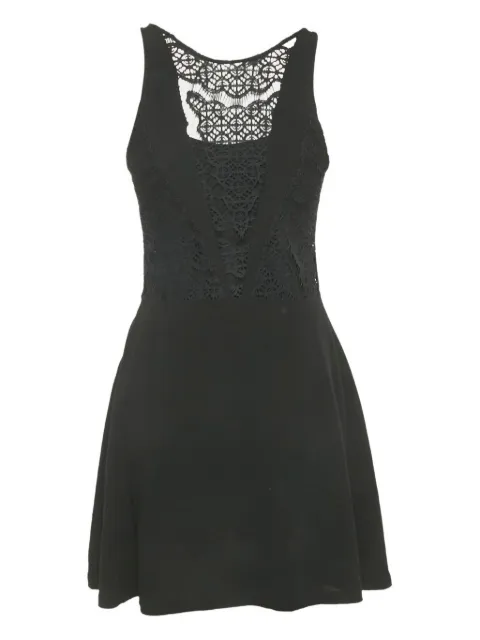 SANDRO lace-inserts dress