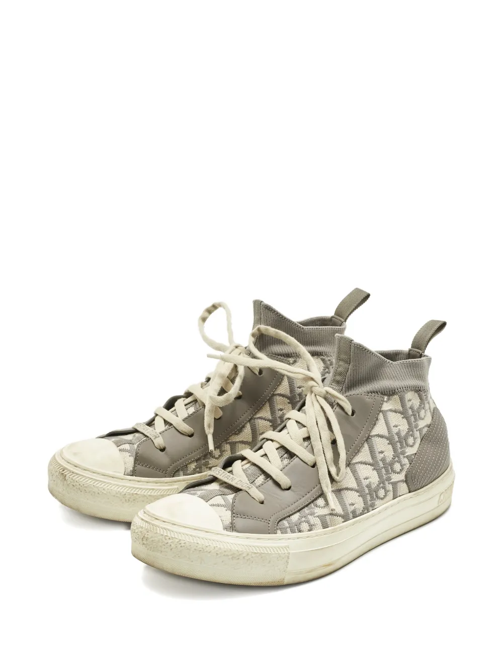 Christian Dior Pre-Owned Walk'n'Dior knit sneakers - Grijs