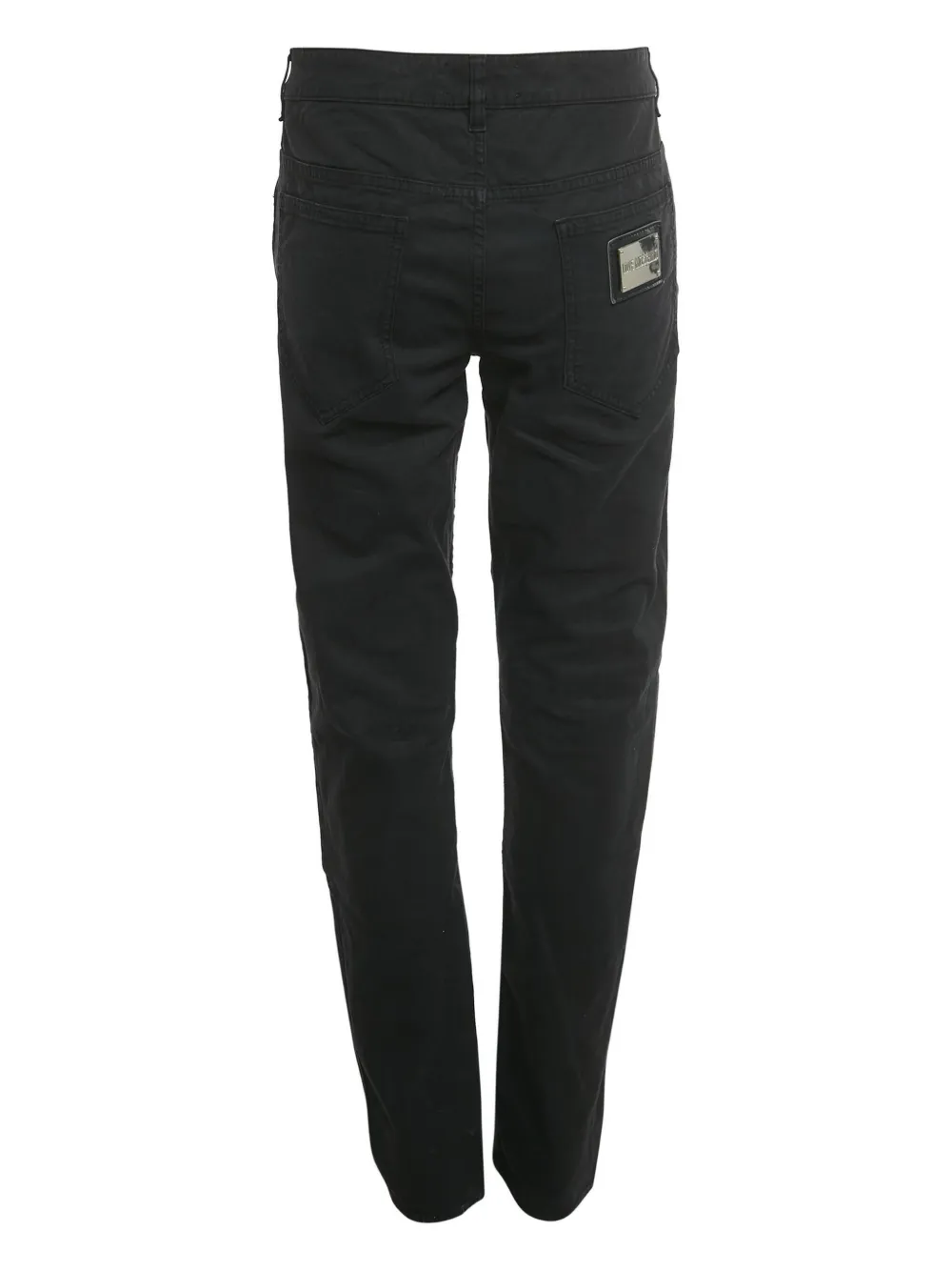 Love Moschino Jeans met riemlussen - Zwart