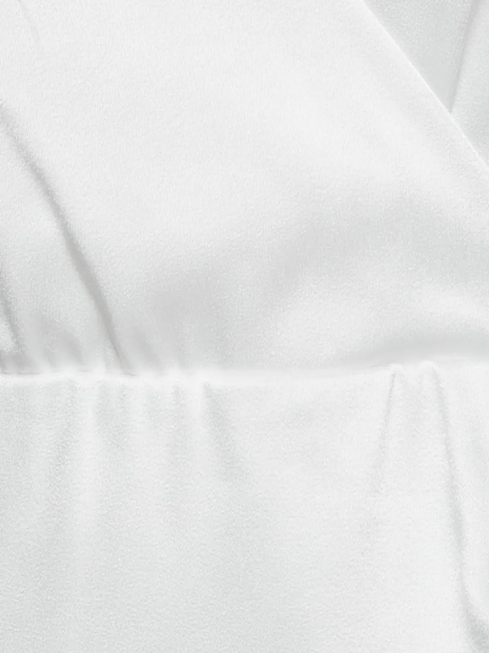 ALICE AND OLIVIA Pre-owned Tie White Mini Dress