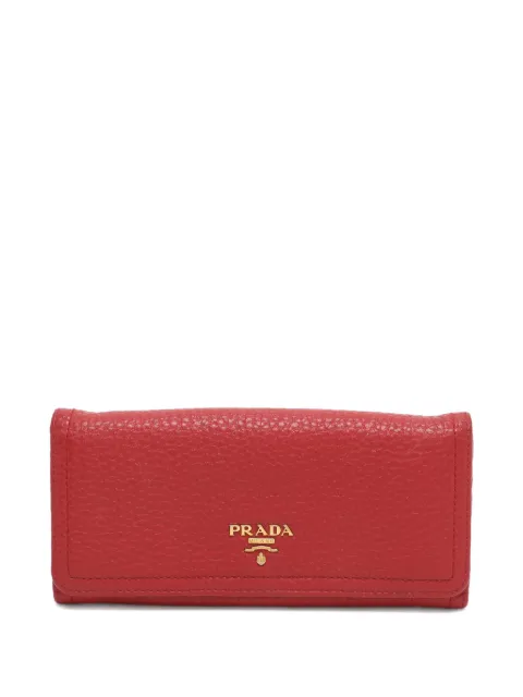 Prada Pre-Owned cartera con logo
