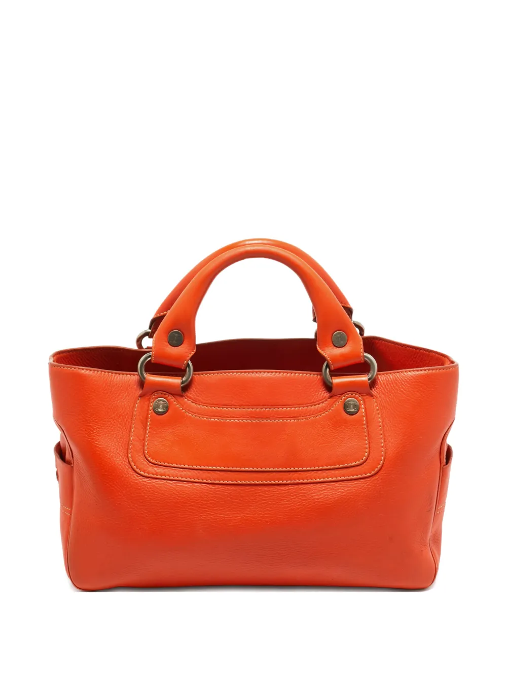 Celine Pre-Owned Boogie leather tote bag - Arancione