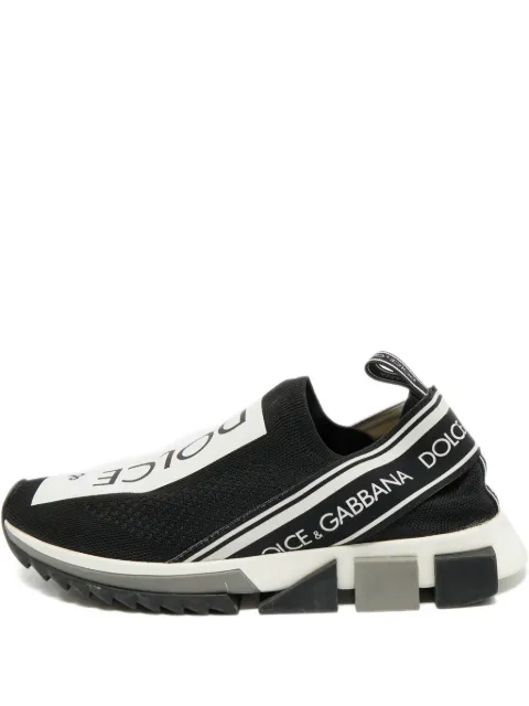 Dolce & Gabbana Pre-Owned Sorrento sculpted-sole slip-on