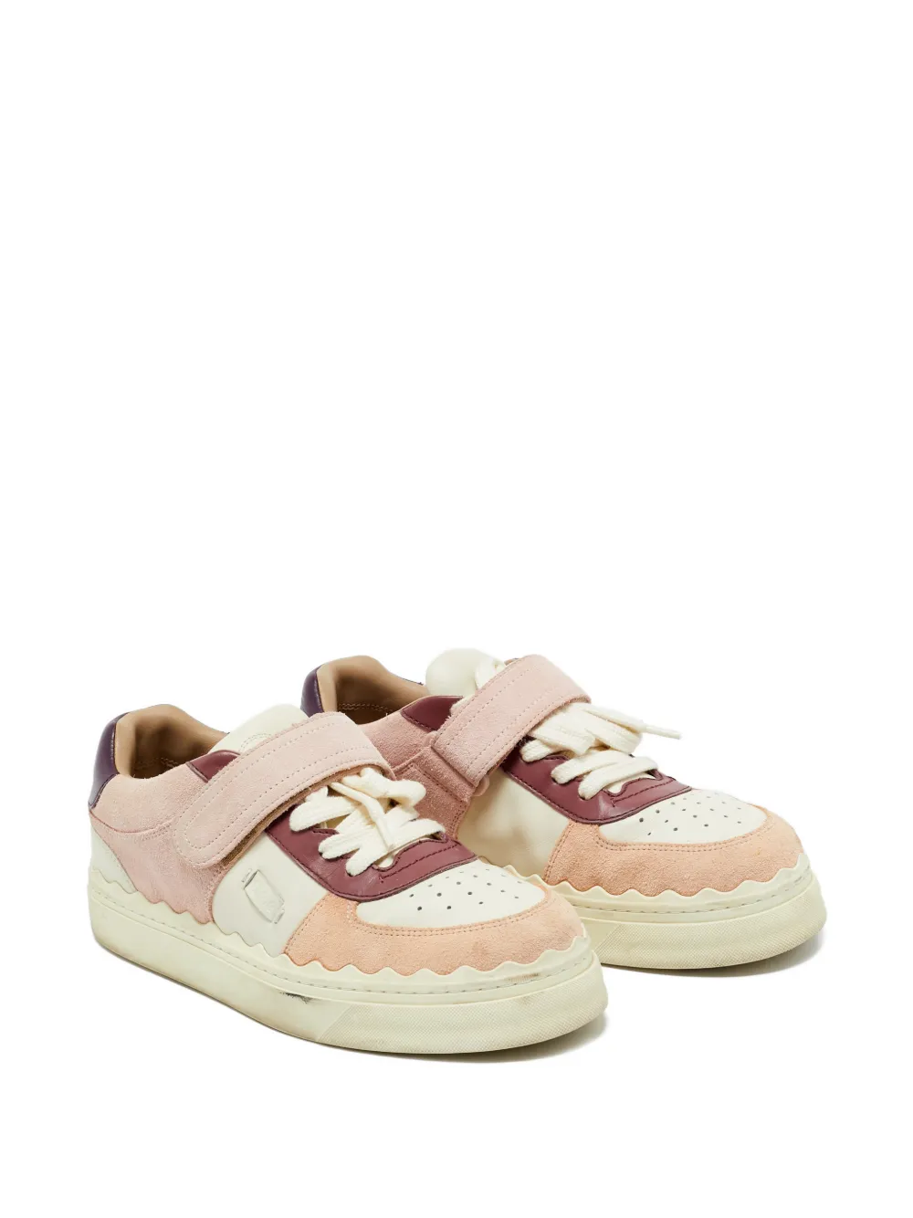 Chloé Pre-Owned Lauren sneakers - Roze